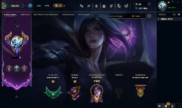 CONTA LOL +700 SKINS NO ESMERALDA