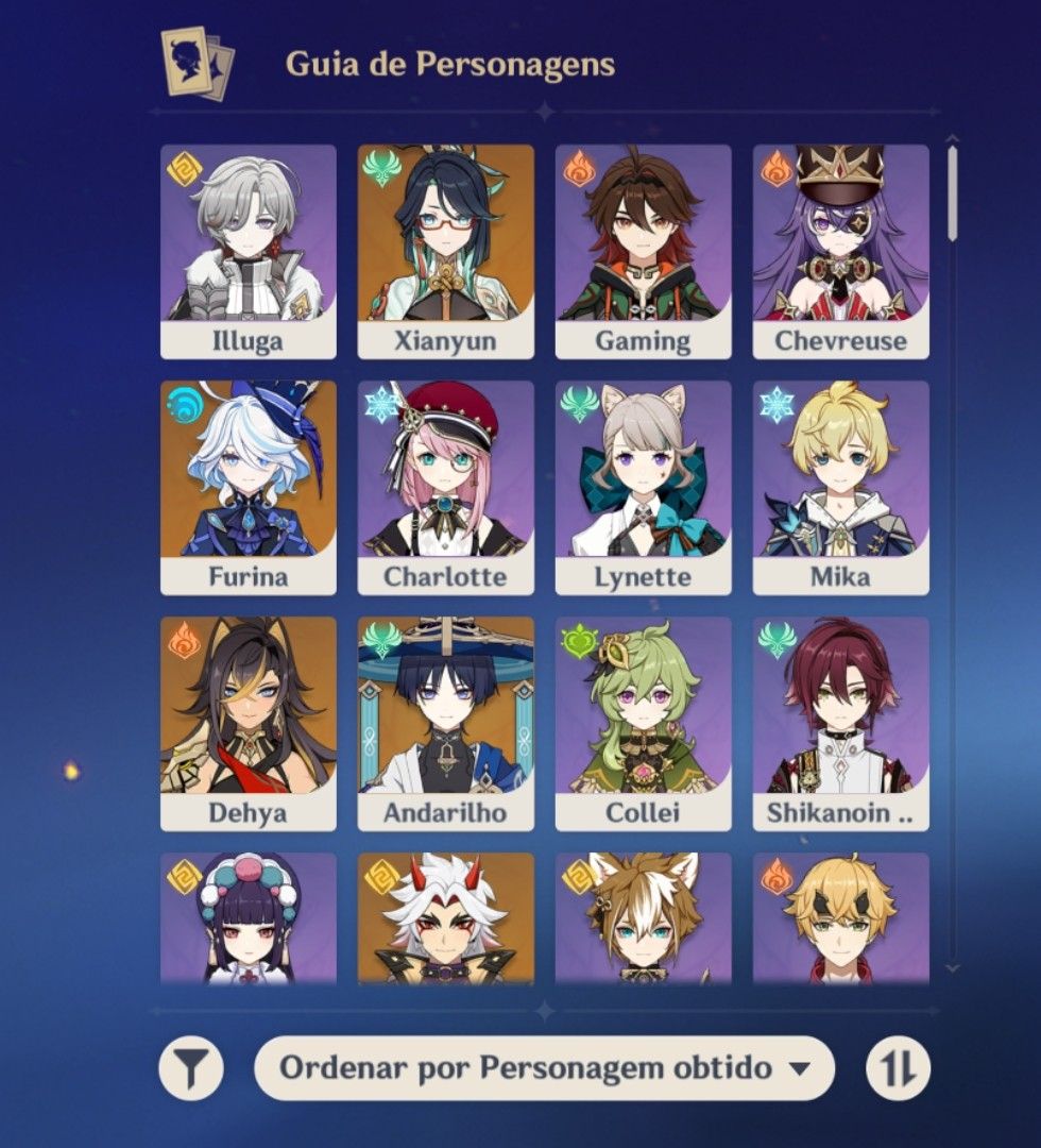 CONTA DURIN NICOLE EULA XIAO ODETTE HU TAO NAHIDA AYATO VODYANITSA AMERICA AR57