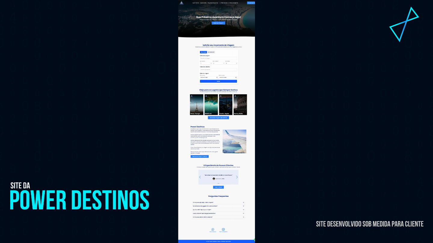 FAÇO SITES PROFISSIONAIS E RESPONSIVOS | DESENVOLVIMENTO WEB