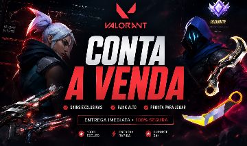 CONTA VALORANT TOP E BARATA!!