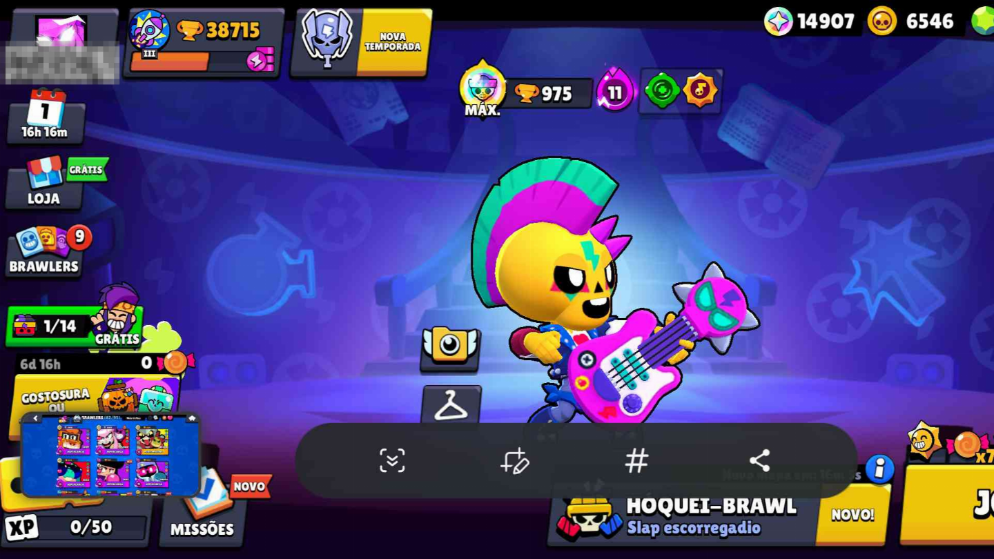 Combo Supercell: Brawl Stars (38k) + Clash Royale (6k) | Full Acesso