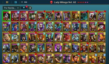 Conta Raid Shadow Legends - 4 míticos/ wixwell e Titus/ Gnut e muito fragmento