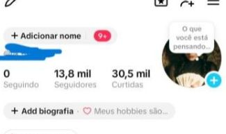 CONTA TIK TOK LIVE CELL,LINK BIO E MUITO MAIS..MELHOR PREÇO E QUALIDADE DO SITE!