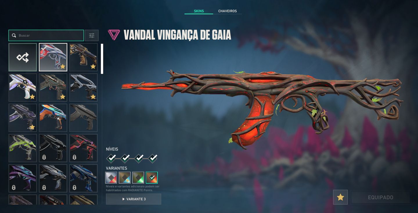 CONTA VALORANT COM SKINS ( R$1650+ GASTOS )