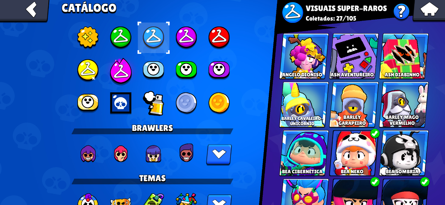 CONTA DO BRAW STARS DE 2019 HEROIS FULL!
