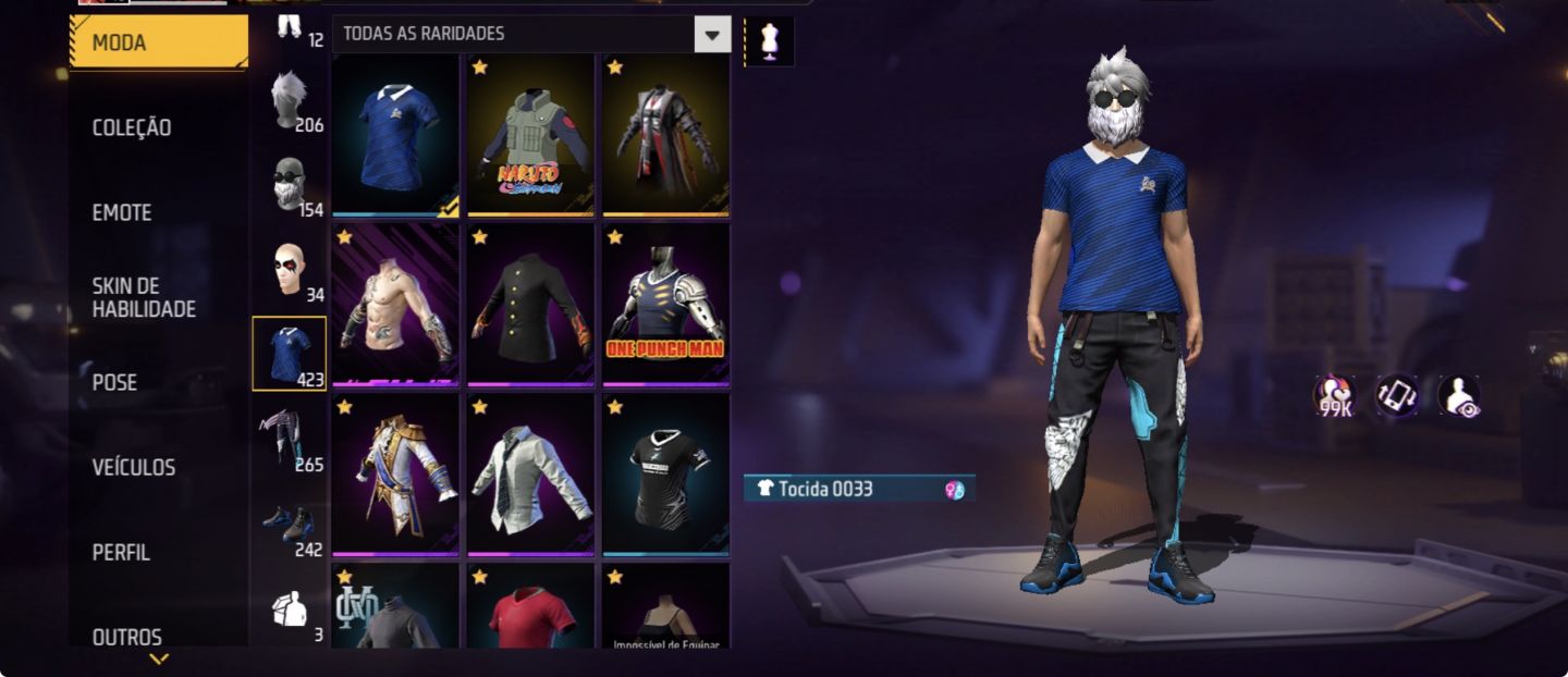 CONTA RARA ANTIGA E GEMADA - FREE FIRE (MUITO BARATO)