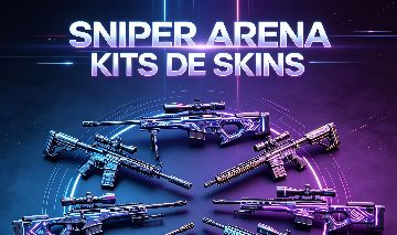 SNIPER ARENA / KITS DE SKINS - FACA+SNIPER