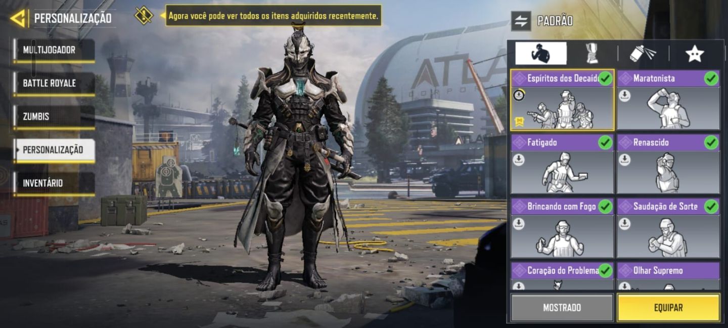 CONTA COMPLETA CALL OF DUTY: MOBILE