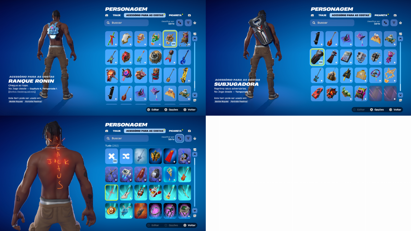 TRAVIS, MÍSTICA, DEADPOOL, MIDAS, GALAXY E MUITO MAIS!!!!