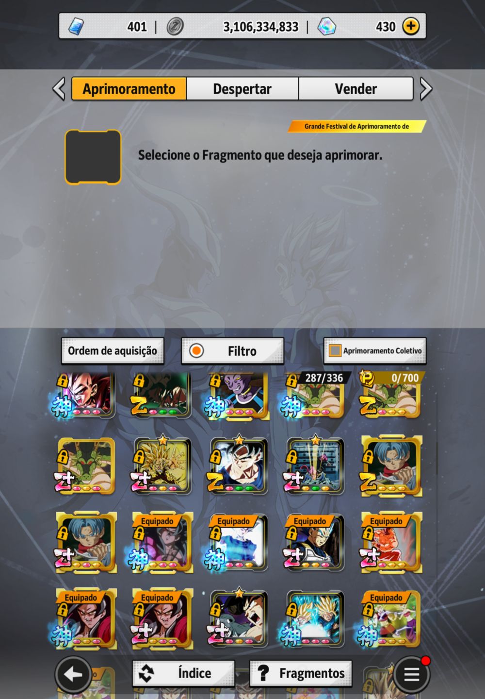 Conta mid game magin vegeta full 14 e hit full 14