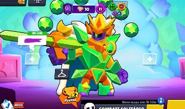 Brawl Stars 32K | 82 Brawlers | 4 Skins Lendárias | Muitos P11 | Rank Alto