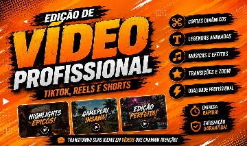Edição de Vídeo Rápida e Profissional para Redes Sociais