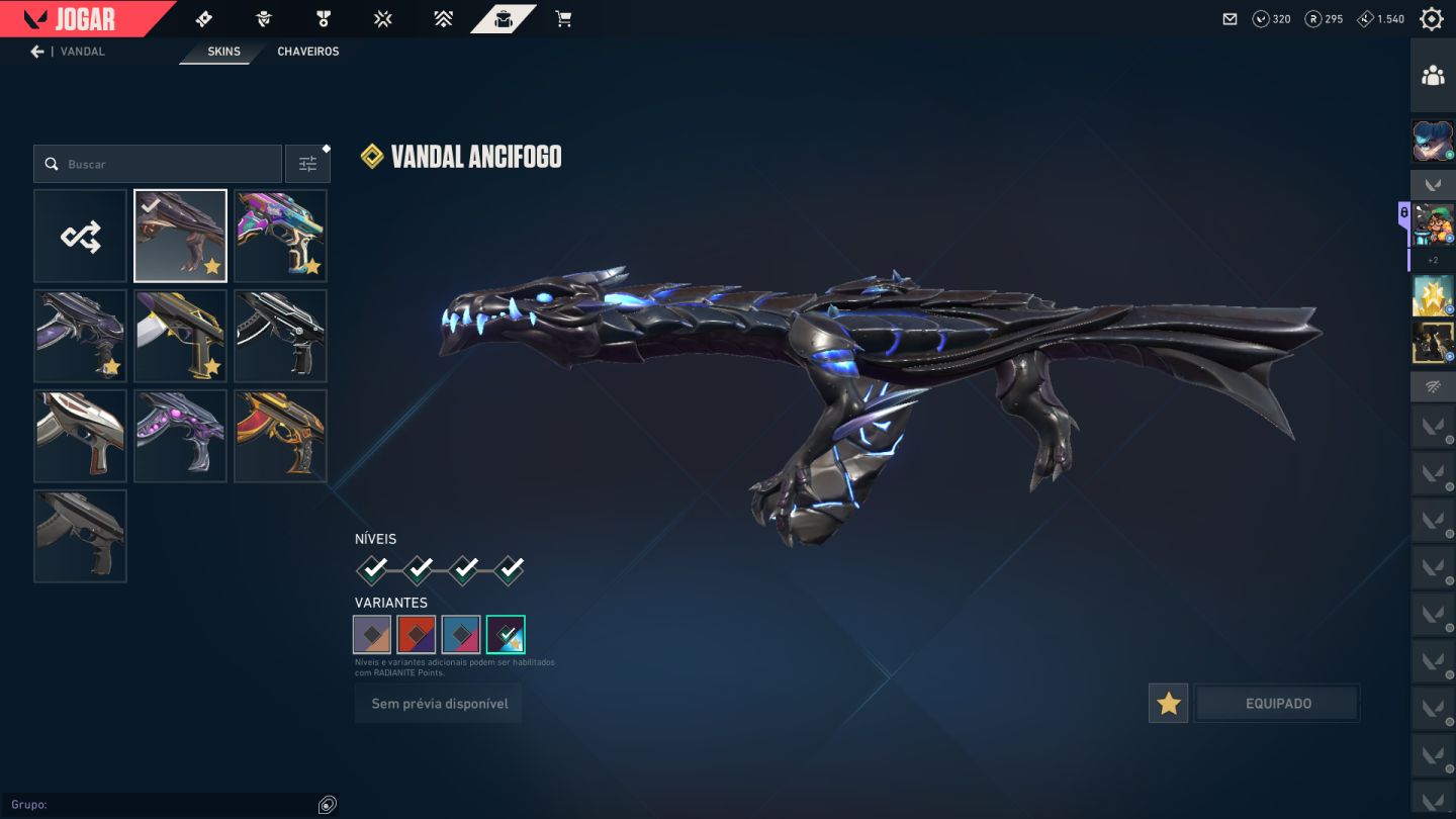 Conta Valorant Ex Radiante e League Of Legends 128 SKins