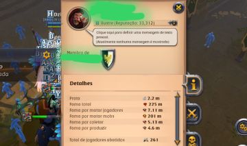 Conta de albion bem upada, com quatro coletas t8.