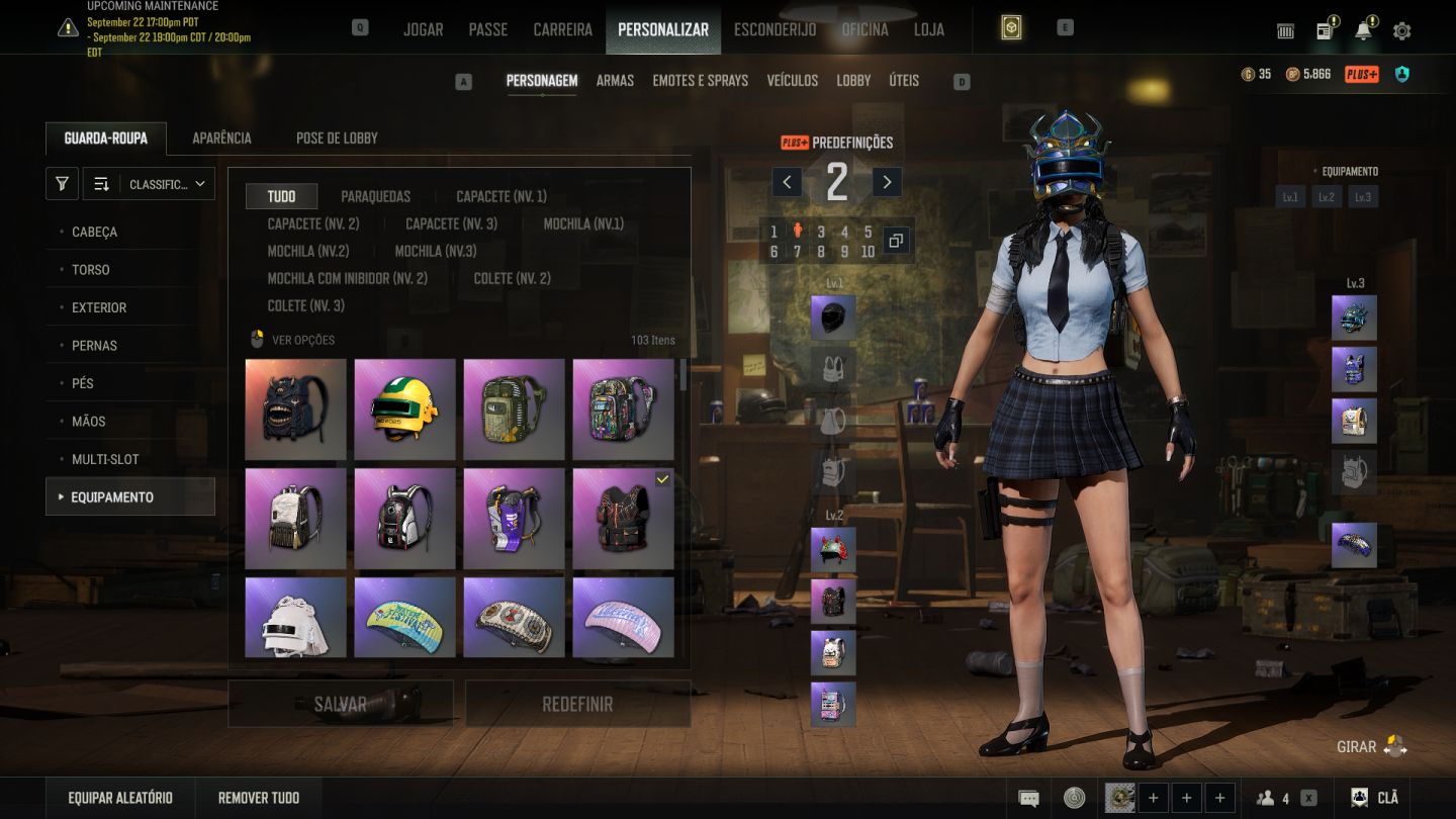 CONTA PUBG STEAM PROGRESSIVAS + 3 PERSONAGENS