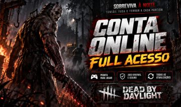 CONTA STEAM DEAD BY DAYLIGHT (SOMENTE SUA)