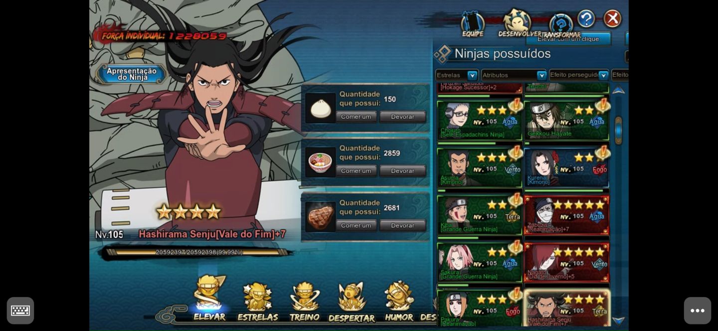 Naruto online 4k de força COM NINJAS METAS!