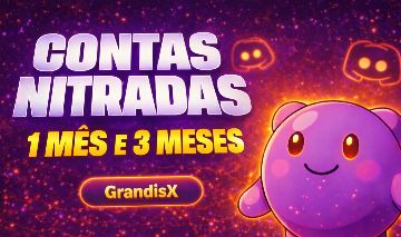 [PROMOÇÃO ] CONTAS NITRADA 3 e 1 MESES ENTREGA AUTOMATICA + BRINDE