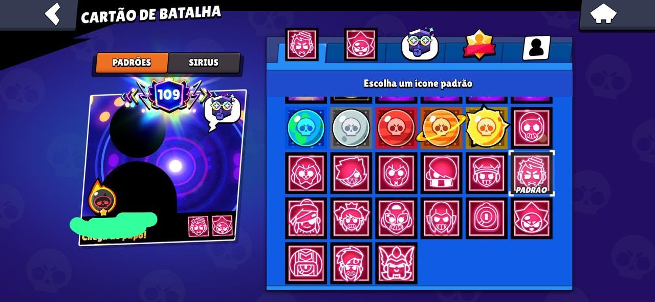 Conta Brawl muito gemada com muitos titulos.