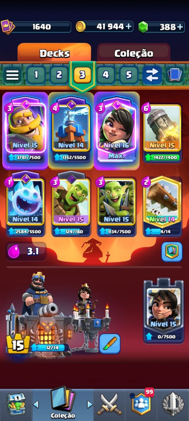Conta clash, 9 anos de jogo, 10500 troféus + conta brawl (31k)