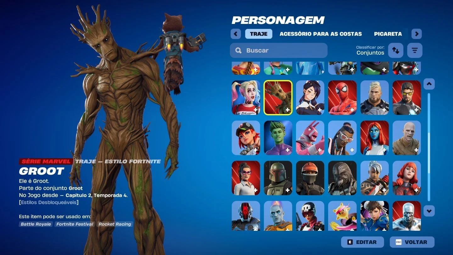 ACEITO NEGOCIAR FORTNITE Epic Varios Jogos, Varias Skins de passes antigos