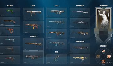Conta 2400 gastos ( FULL SKINS ARMAS )