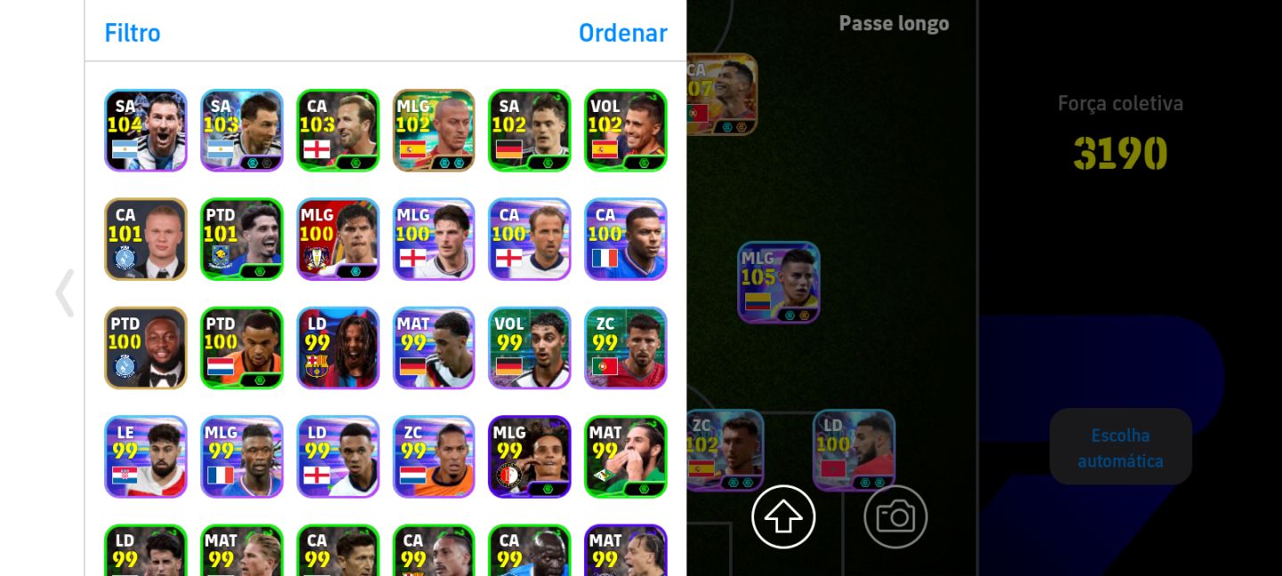 CONTA EFOOTBALL CR7 BIG TIME E DEL PIERO BIG + SHOW TIMES
