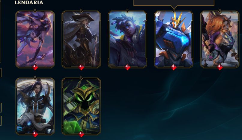CONTA DE LOL D4, 2 TEMPORADA MESTRE, VÀRIAS SKIN (1 ULTIMATE).