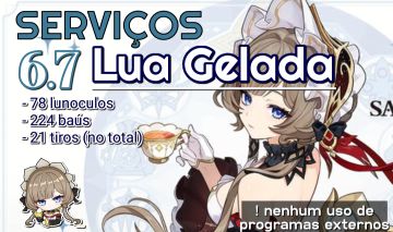 Genshin LUA GELADA - Serviço Completo