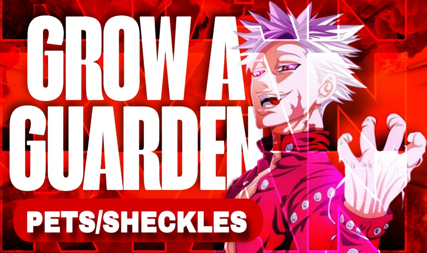 GROW A GARDEN - REAL QUEIMA DE ESTOQUE!