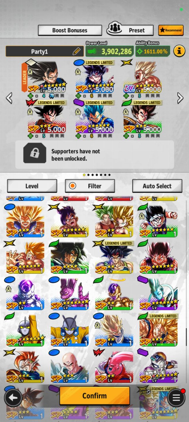 Conta Dragon Ball Legends Com Goku SSJ Ultra + 34 LFS