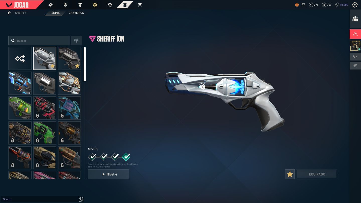 Conta diamante1 com skins de vandal,phantom,operator,faca,sherif