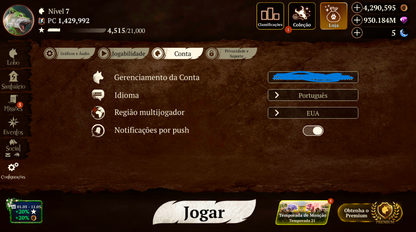 THE WOLF - RPG | MOEDAS + JÓIAS + RECURSOS | ANDROID E IOS