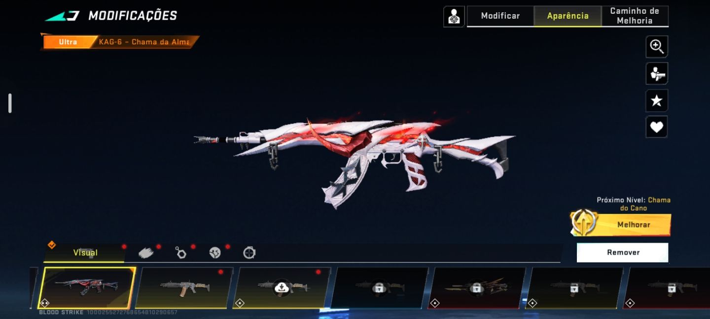 CONTA DE BLOOD STRIKER INSANA COM 4 ETERNA,VÁRIAS SKINS DE PERSONAGENS!!!
