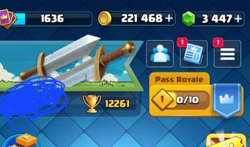 CONTA DE CLASH ROYALE