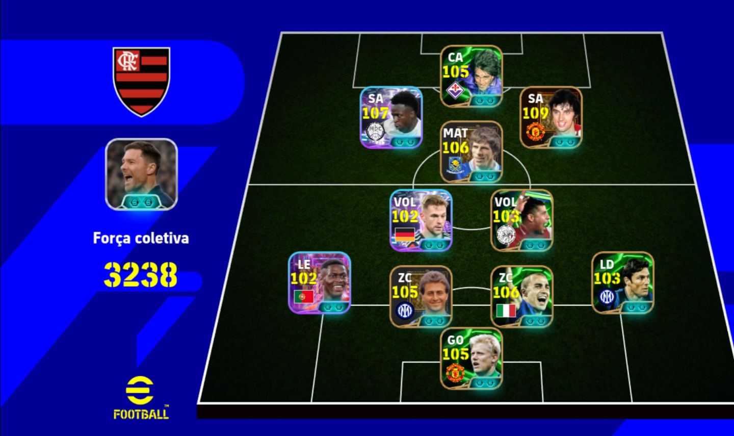 CONTA EFOOTBALL 3238