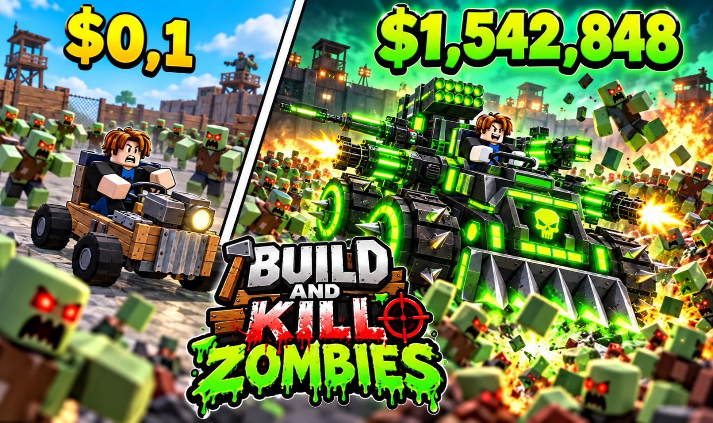 (GAMEPASSES) Build and Kill Zombies/Construa e Mate Zumbis
