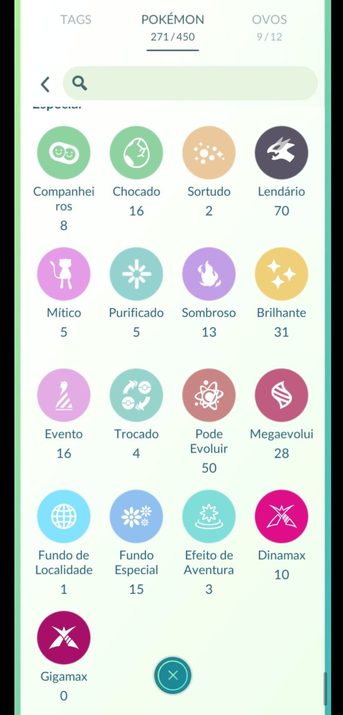 Conta nível 70- MEGA MEWTWO SHINY 97%