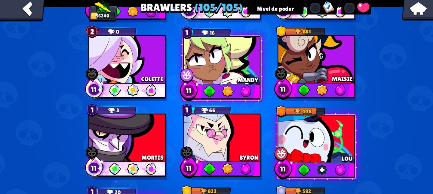 CONTA BRAWL STARS 56K+ DE 2021