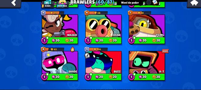 Conta de Brawl Stars barata (valor negociável)