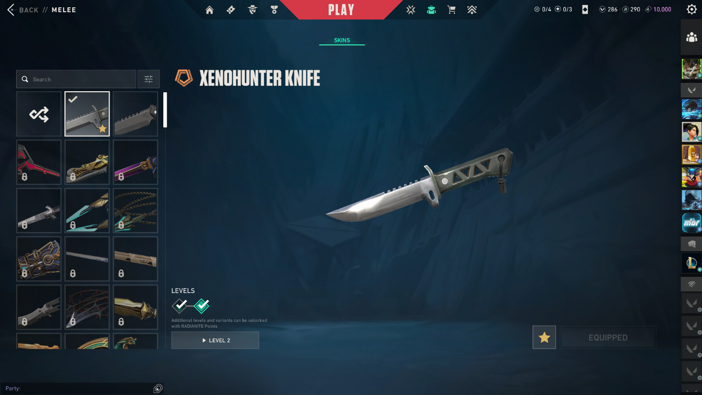 VALOR NEGOCIÁVEL!!! - CONTA DE VALORANT, LVL 190+, 600R$ EM SKINS