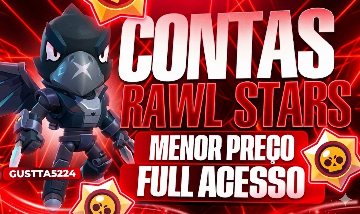 CONTA BRAWL STARS - 17.1K TROFÉUS | 65 BRAWLERS | 6 POWER 11 | FULL ACESSO