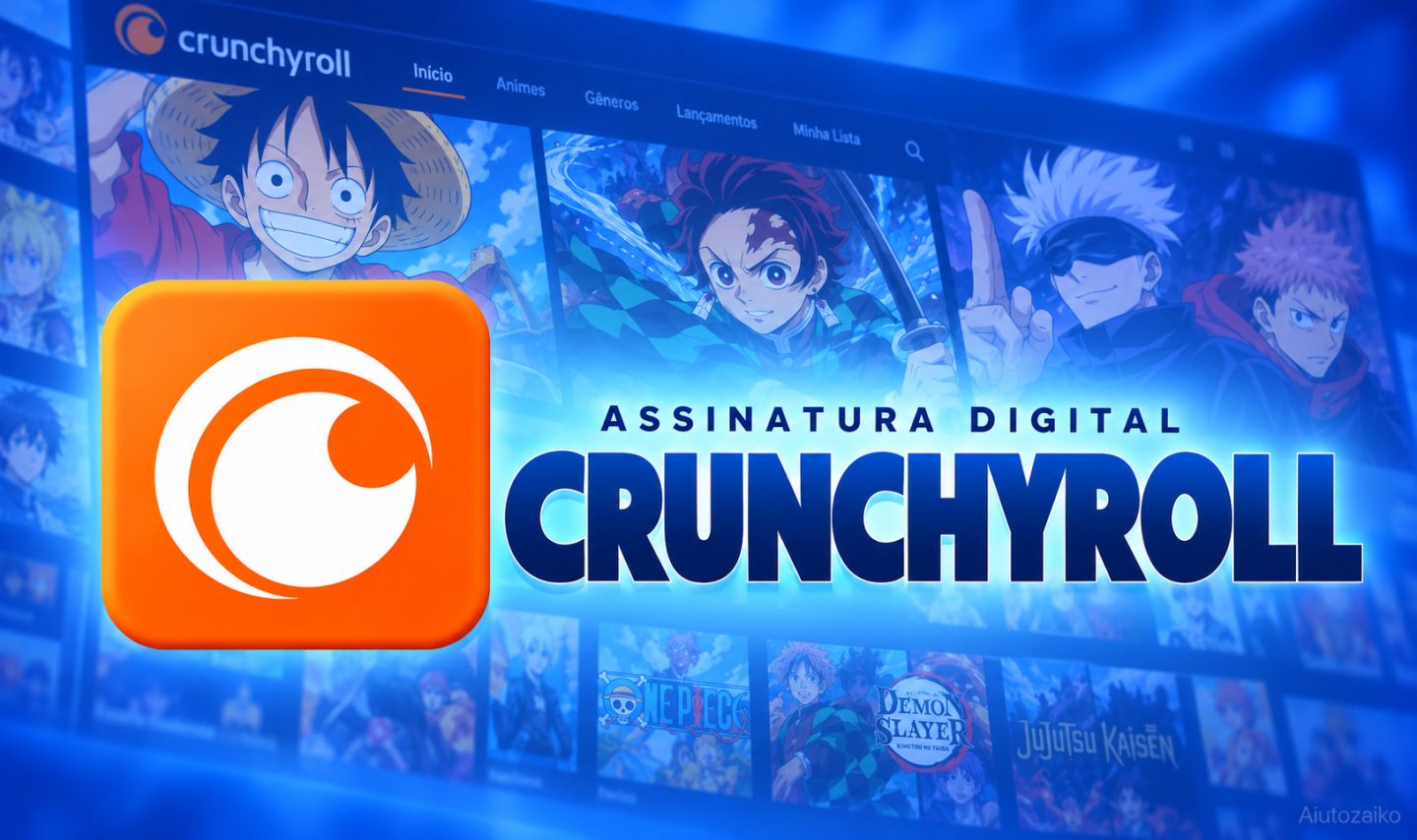 Combo Assinaturas: Youtube | Canva | Gemini | Crunchyroll | Deezer | + Brinde
