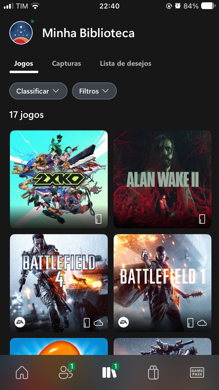 Conta Xbox | FC 25 + Cyberpunk 2077 + 14 Jogos