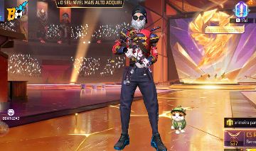 Conta Free fire braba! Com barbinha chavosa