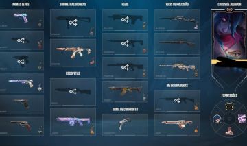 Conta de valorant! varias skins e full acesso