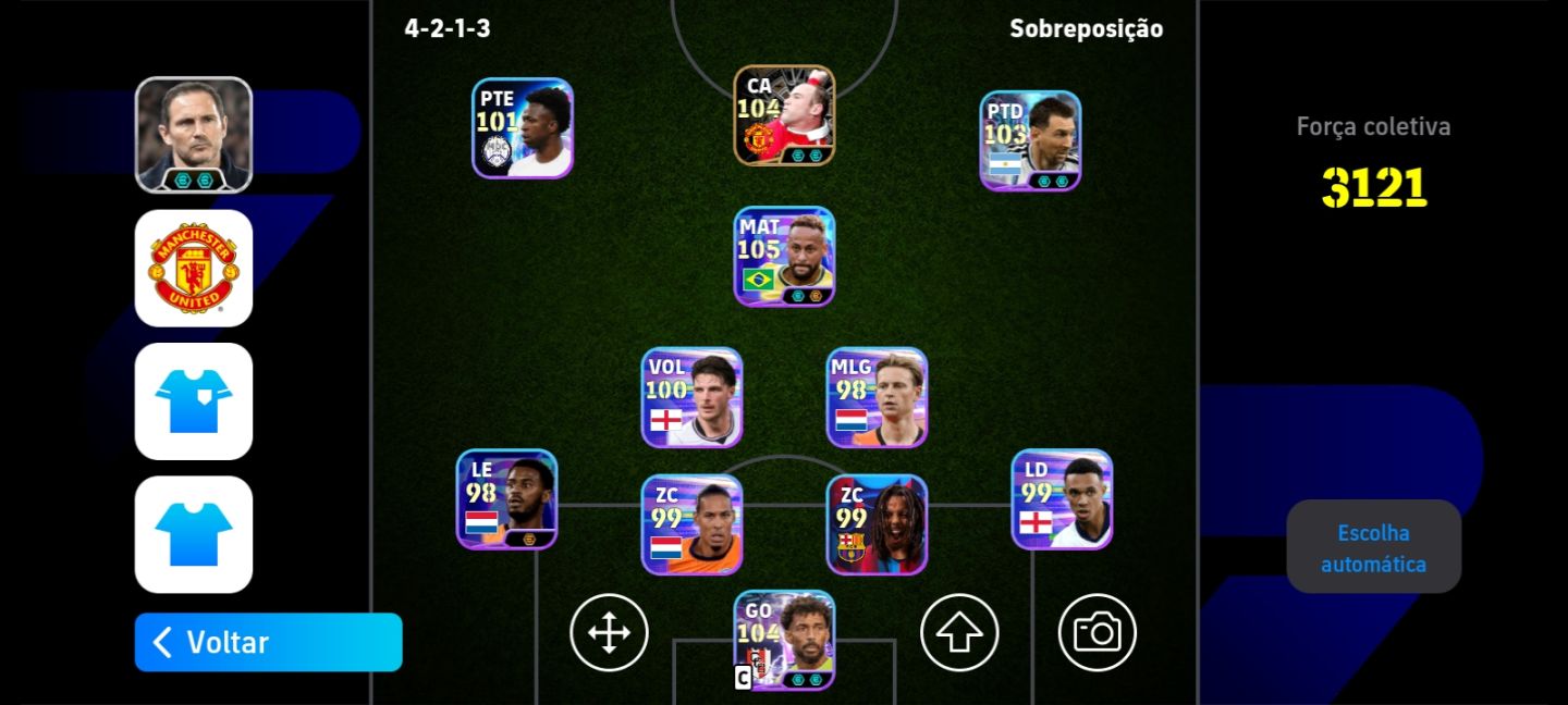 Conta de efootball 3121