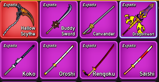 Conta LVL 2600 com 6 Frutas Perm + CDK + TTK + SQ + Dark Blade