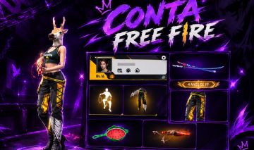 Conta de Free Fire com Angelical