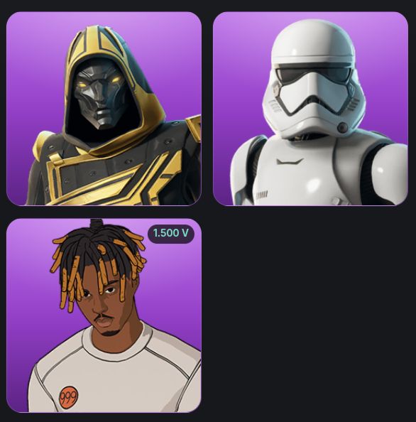 Menor preco!!!Contas de fortnite com skins exclusivas!!( fulll acesso!)